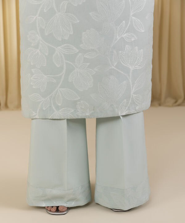 3 Piece - Embroidered Jacquard Suit (Unstitched)