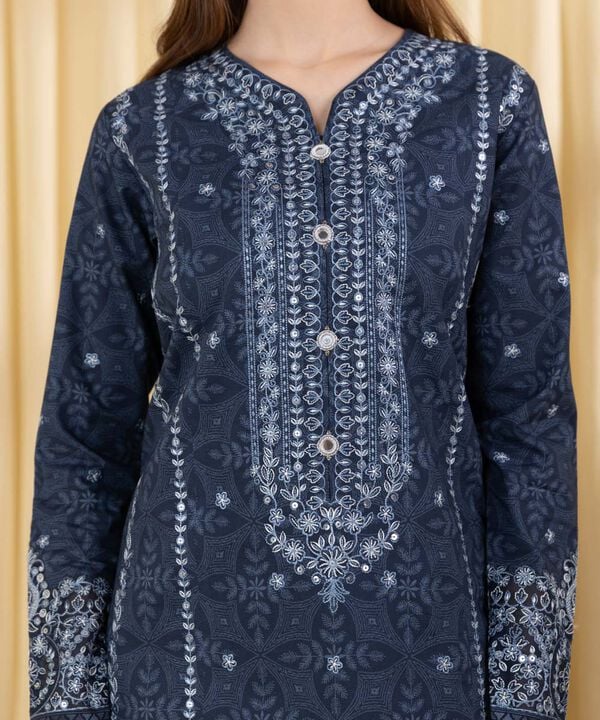 3 Piece - Embroidered Lawn Suit (Unstitched)