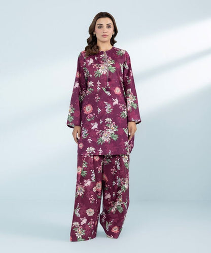 2 Piece - Printed Lawn Suit (Stitched)