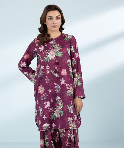 2 Piece - Printed Lawn Suit (Stitched)
