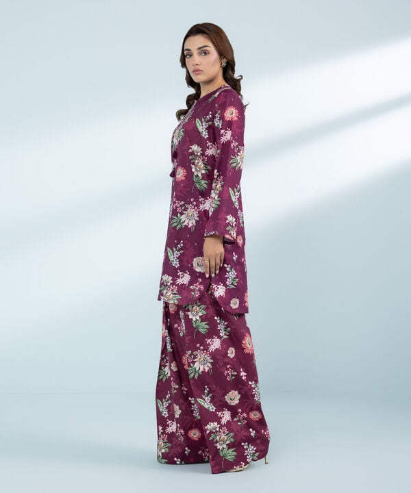 2 Piece - Printed Lawn Suit (Stitched)