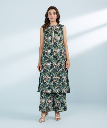 2 Piece - Printed Lawn Suit (Stitched)