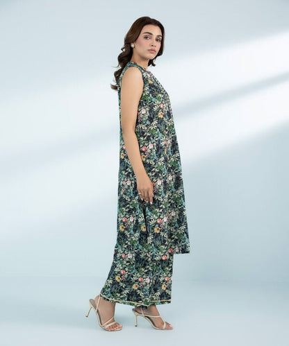 2 Piece - Printed Lawn Suit (Stitched)