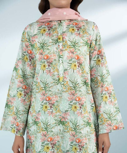 3 Piece - Printed Lawn Suit (Stitched)