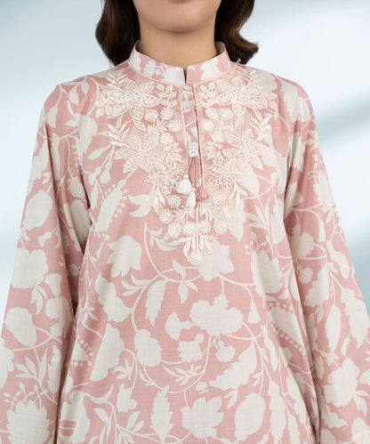 3 Piece - Embroidered Lawn Suit (Stitched)