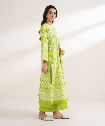 3 Piece - Embroidered Khaddar Suit