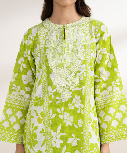 3 Piece - Embroidered Khaddar Suit