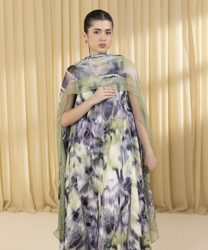 3 Piece - Jacquard Suit (Unstitched)