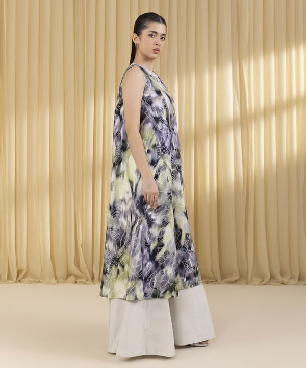 3 Piece - Jacquard Suit (Unstitched)