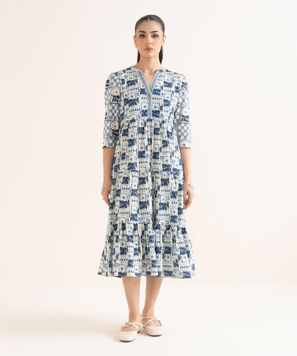 Printed Cambric Dress