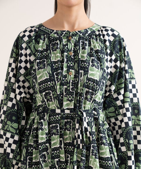 Printed Cambric Dress