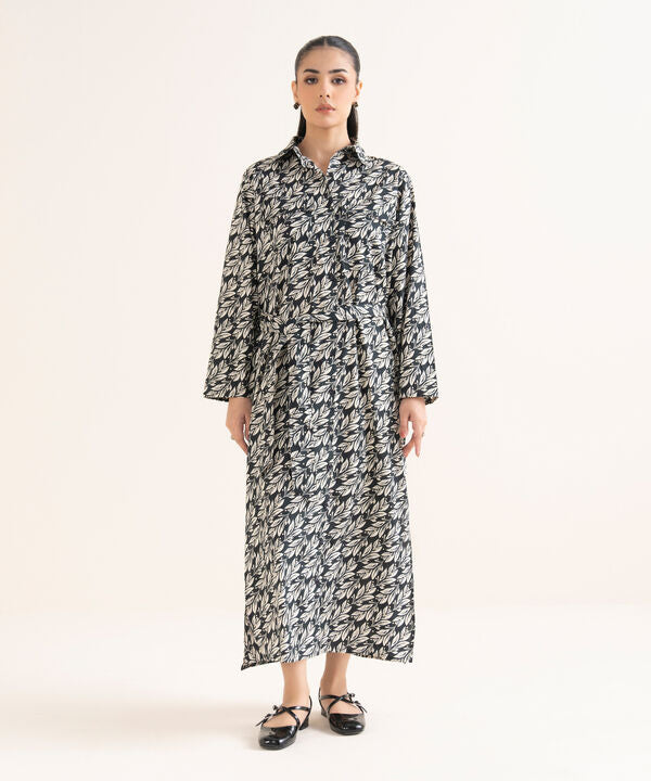 Printed Cambric Dress