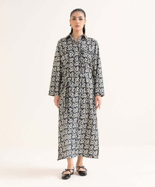 Printed Cambric Dress