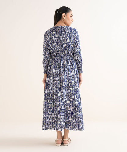 Printed Cambric Dress