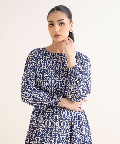 Printed Cambric Dress