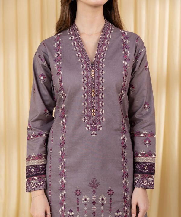 3 Piece - Embroidered Lawn Suit (Unstitched)