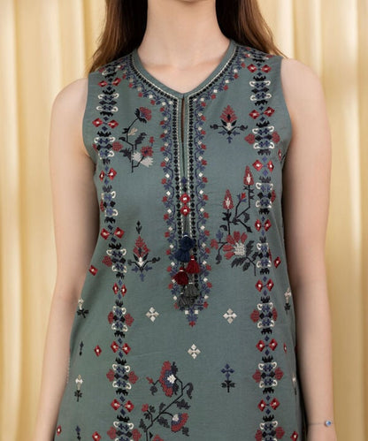 3 Piece - Embroidered Lawn Suit (Unstitched)