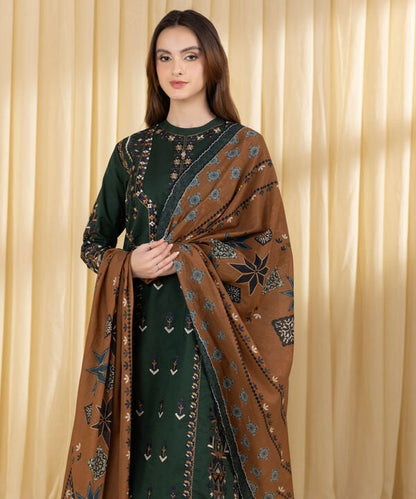 3 Piece - Embroidered Lawn Suit (Unstitched)