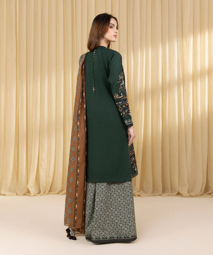 3 Piece - Embroidered Lawn Suit (Unstitched)