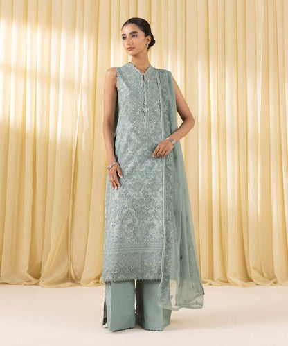 3 Piece - Embroidered Lawn Suit (Unstitched)