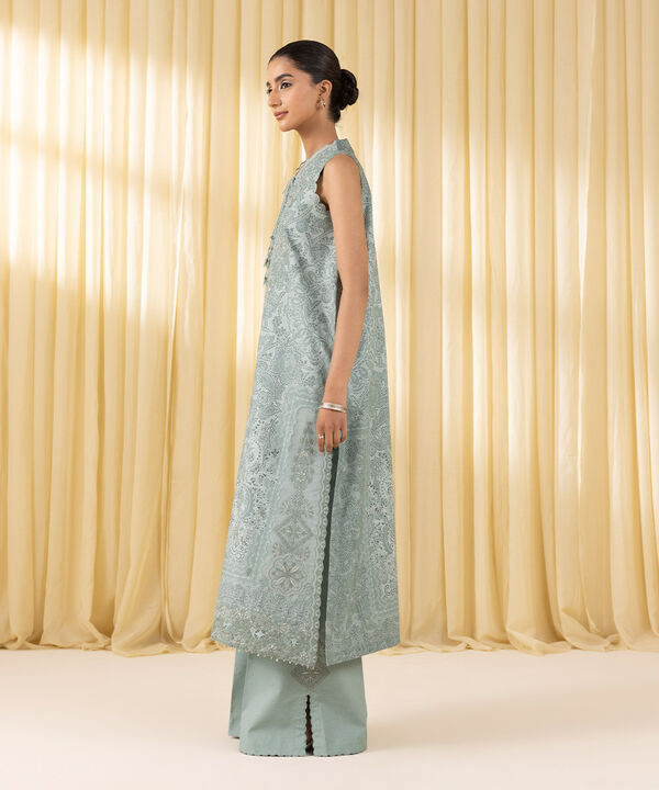 3 Piece - Embroidered Lawn Suit (Unstitched)