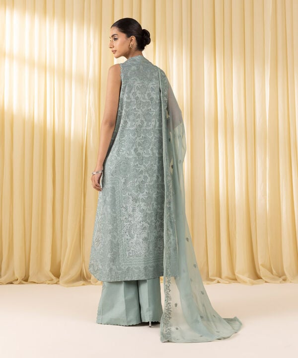 3 Piece - Embroidered Lawn Suit (Unstitched)