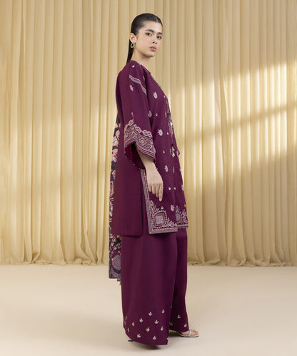 3 Piece - Embroidered Lawn Suit (Unstitched)