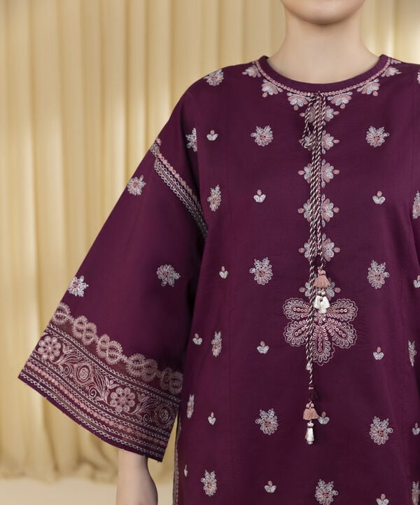 3 Piece - Embroidered Lawn Suit (Unstitched)