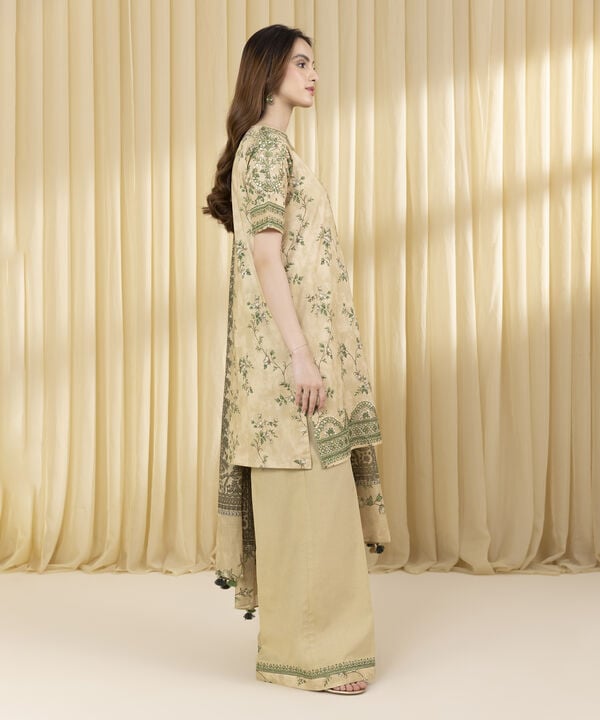 3 Piece - Embroidered Lawn Suit (Unstitched)