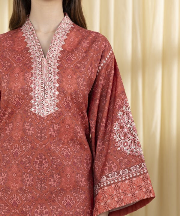 3 Piece - Embroidered Lawn Suit (Unstitched)