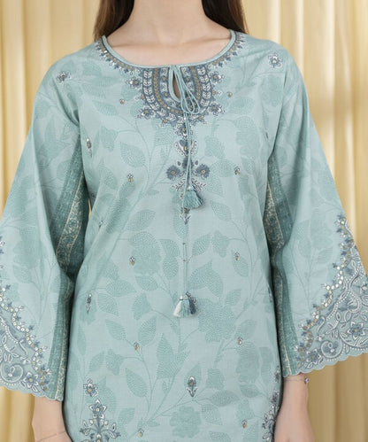 3 Piece - Embroidered Lawn Suit (Unstitched)