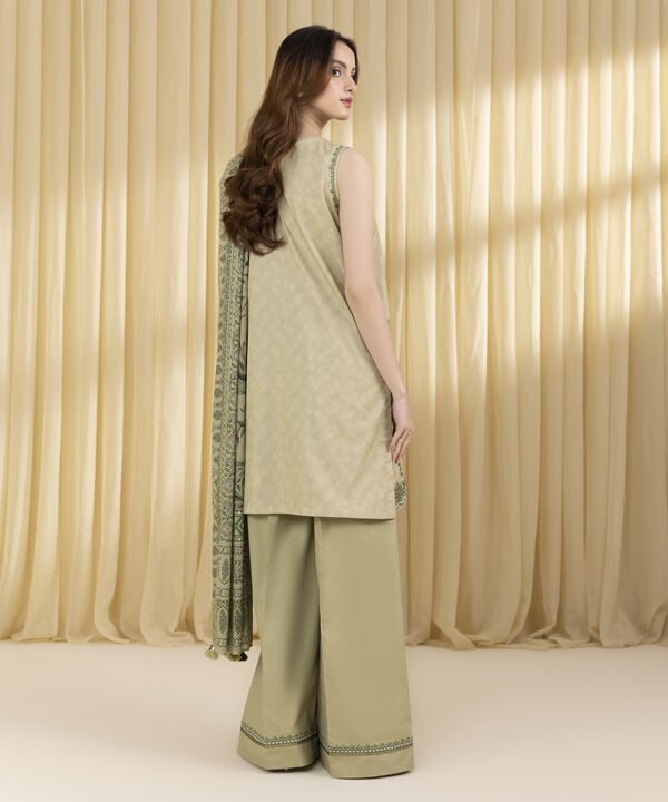 3 Piece - Embroidered Lawn Suit (Unstitched)