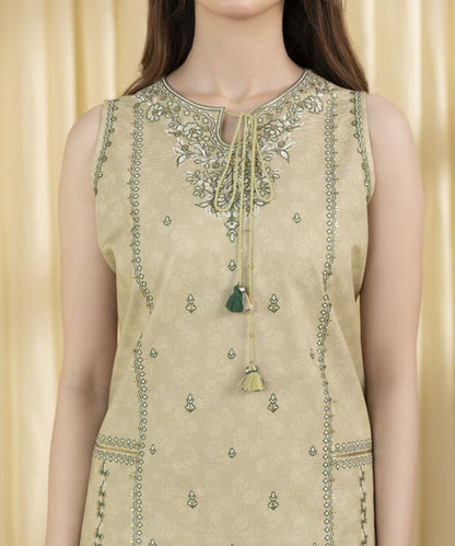 3 Piece - Embroidered Lawn Suit (Unstitched)