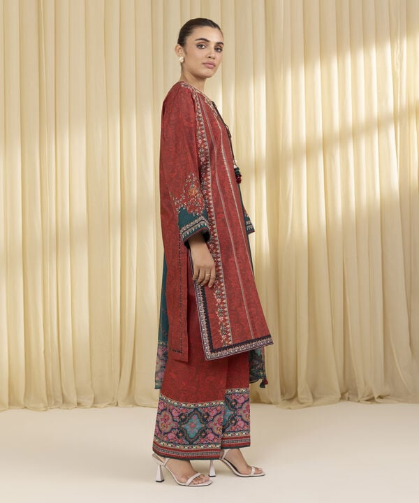 3 Piece - Embroidered Lawn Suit (Unstitched)