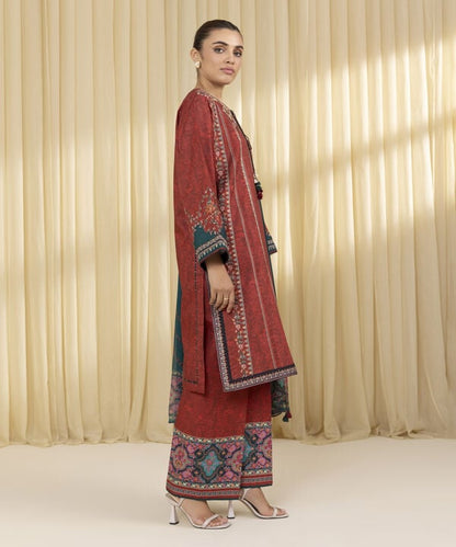 3 Piece - Embroidered Lawn Suit (Unstitched)