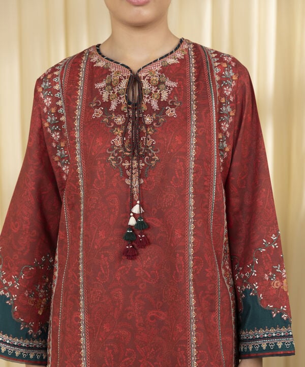 3 Piece - Embroidered Lawn Suit (Unstitched)