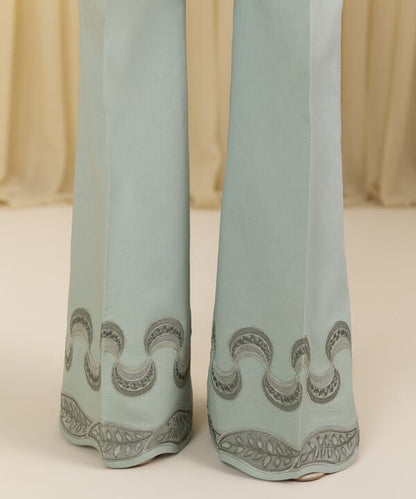 3 Piece - Embroidered Dobby Suit (Unstitched)