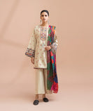 2 Piece - Dyed Embroidered Dobby Suit