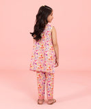 2 Piece - Embroidered Cambric Suit