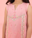 2 Piece - Embroidered Cambric Suit