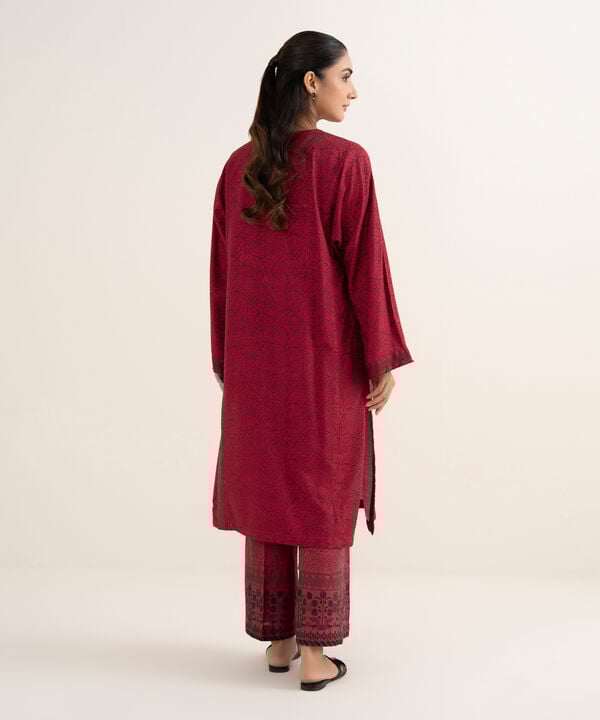 Embroidered Herringbone Shirt