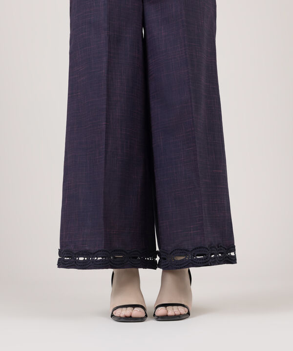 Solid Cotton Culottes