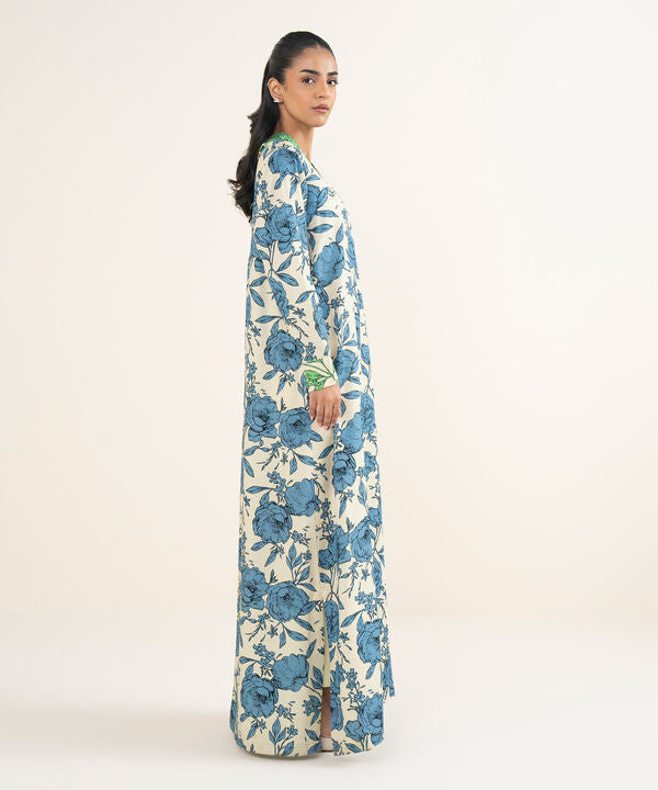 Printed Herringbone Shirt