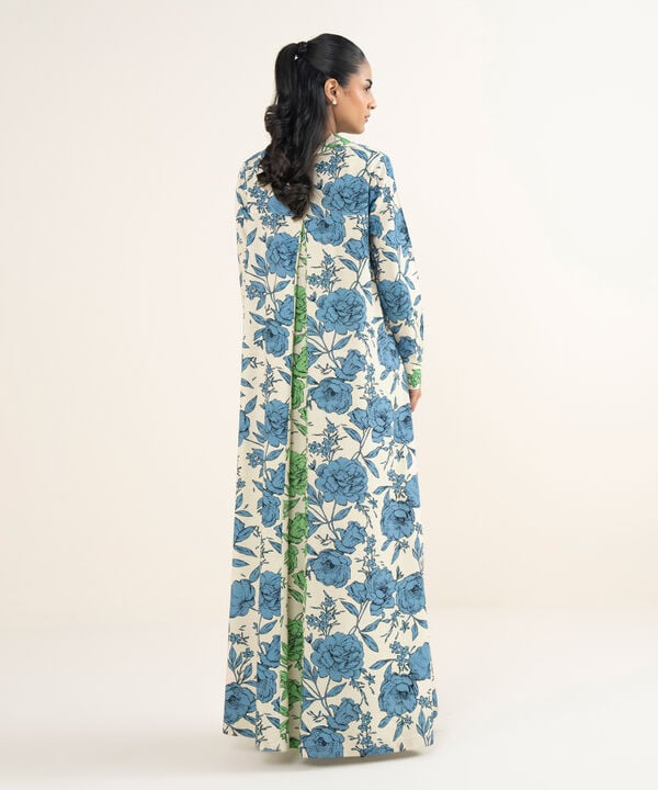 Printed Herringbone Shirt