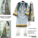 (3 PCS SUITS) 50% OFF  PKR:1500