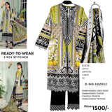 (3 PCS SUITS) 50% OFF  PKR:1500