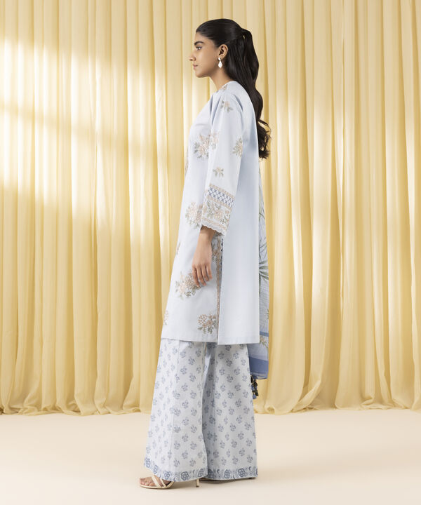 3 Piece - Embroidered Lawn Suit (Unstitched)