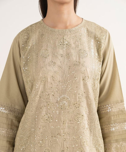 Embroidered Dobby Shirt