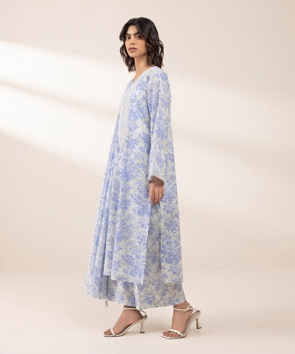 3 Piece - Embroidered Lawn Suit (Unstitched)