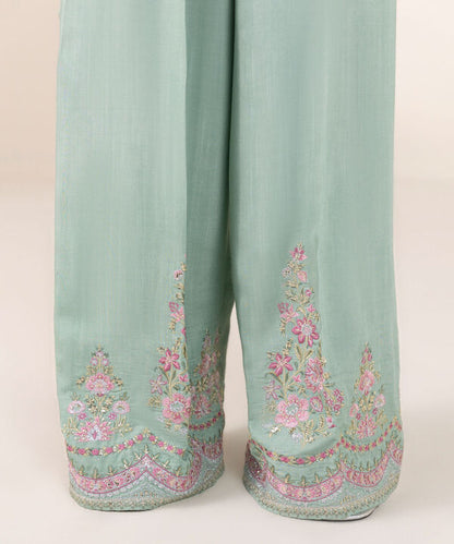 3 Piece - Embroidered Jacquard Suit (Stitched)